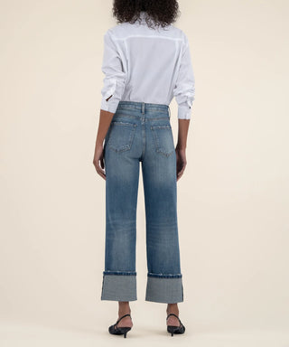 Sienna High Rise Wide Leg Cuff