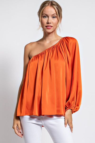 Selma One Shoulder Blouse