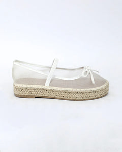Bijou Mesh Espadrille