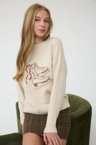 Ice Skates Sweater