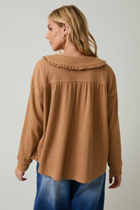 Sandi Waffle Knit Top