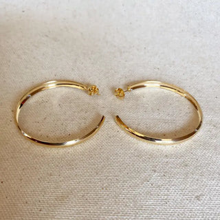 Hollow C-Hoop Earrings