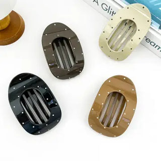 Polka Dot Barrette Clip