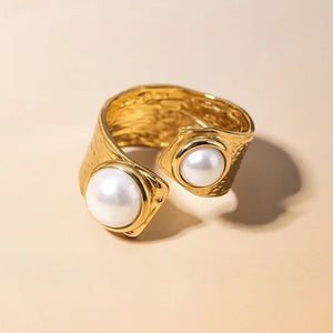 Open Pearl Ring