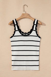 Sully Scalloped Tank