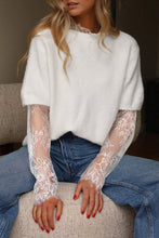 Livvy Sweater Lace Top