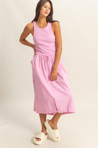 Cargo Midi Dress