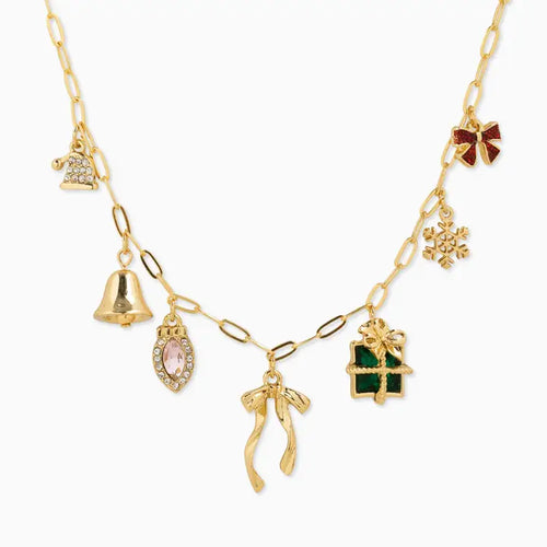 Christmas 7 Charm Necklace