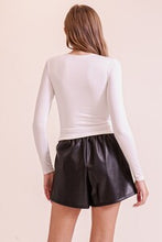 Kimmy Skims Brushed Knit Top