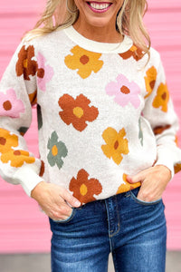 Sweet Flower Sweater