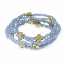 Cross Beaded Bracelet