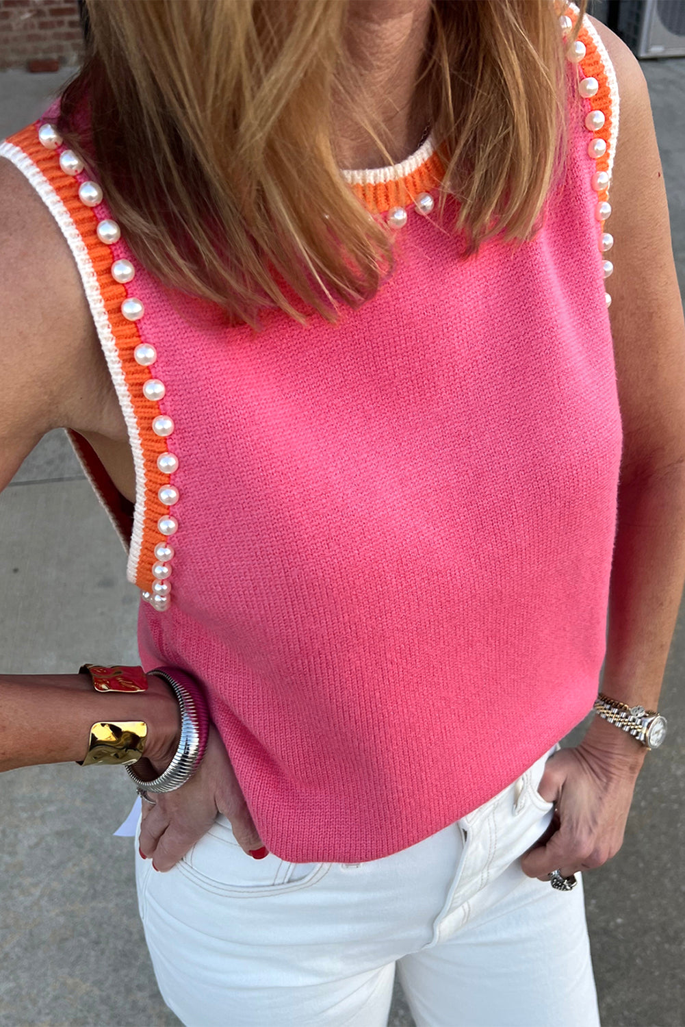 Petra Pearl Sweater Tank