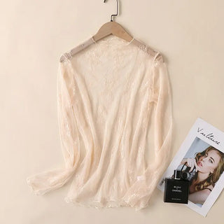 Floral Mesh Tops