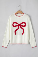 Red Ribbon Sweater