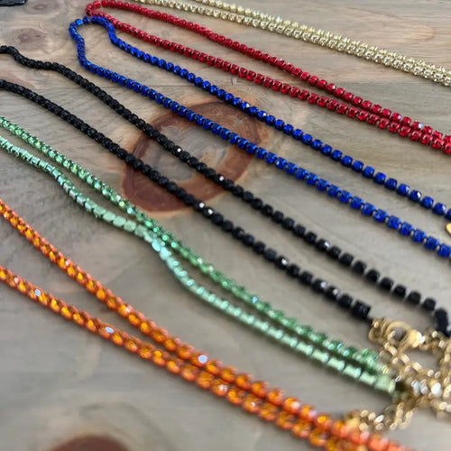 Game Day Rhinestone Necklace