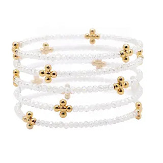 Cross Beaded Bracelet
