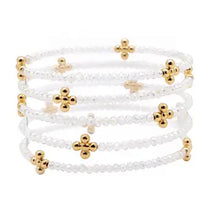 Cross Beaded Bracelet