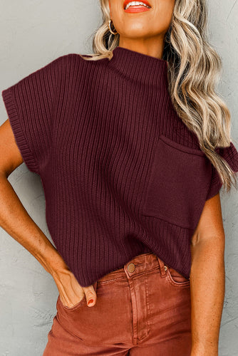 Flame Short Sleeve Sweater