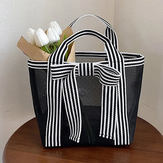 Bow Mesh Bag