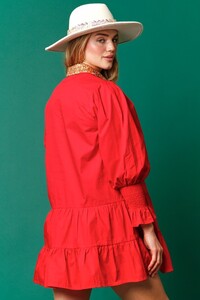 Nutcracker Shirt Dress