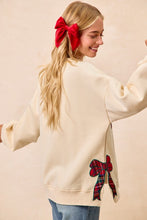 Merry Side Bow Sweatshirt