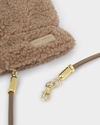 Teddy Mittens with Cord