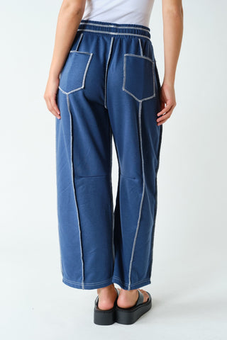 Lennox Utility Sweatpants- Blue