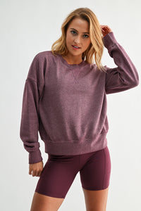 Burned Out Crewneck Sweatshirt