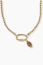 Football Charm Necklace- Kendra Scott