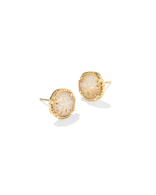 Sand Dollar Stud Earrings- Kendra Scott