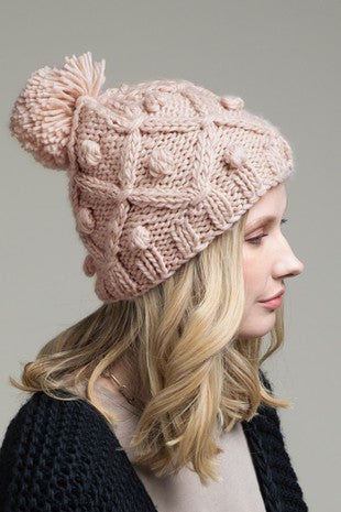 Light Blush Beanie