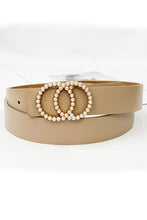 Pearl Double Ring Belt