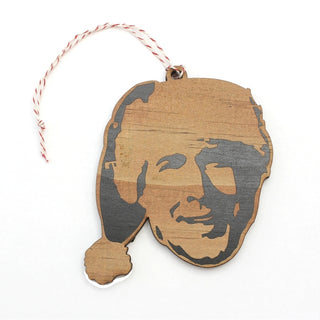 Head Christmas Ornament/Gift Tag