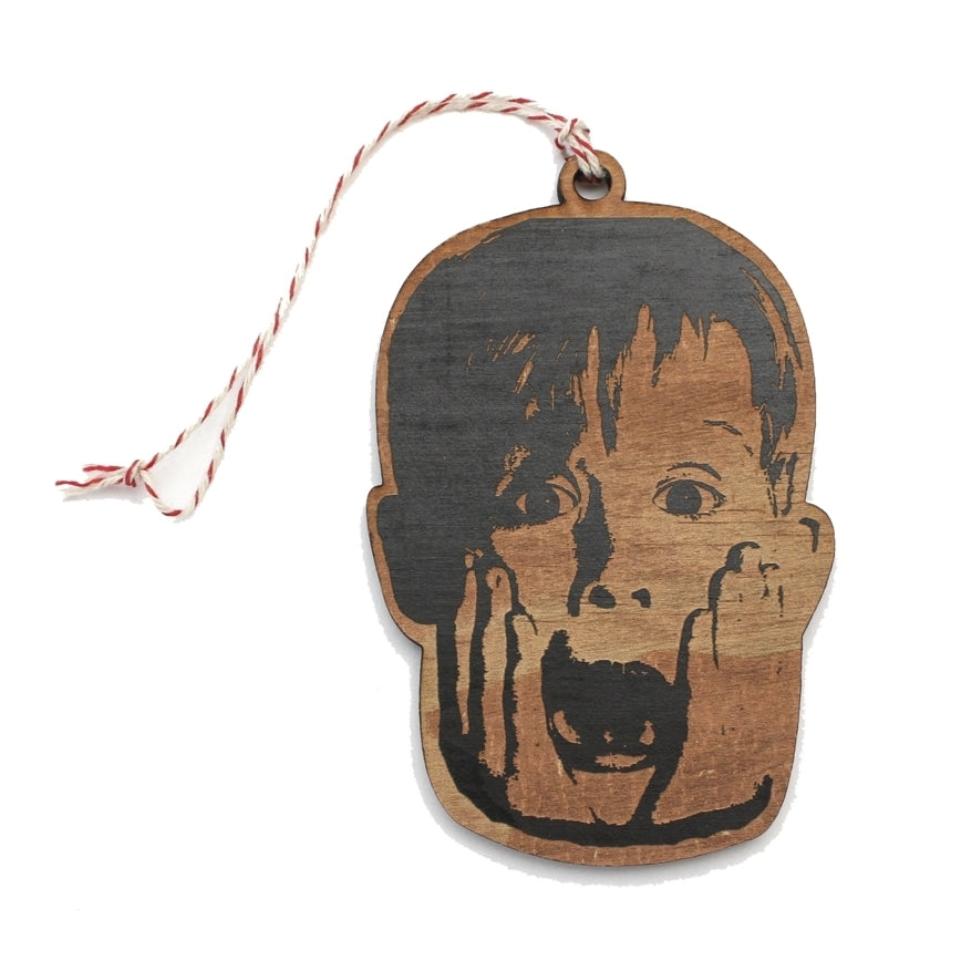 Head Christmas Ornament/Gift Tag