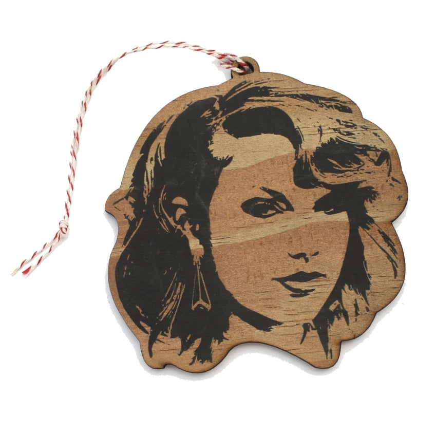 Head Christmas Ornament/Gift Tag