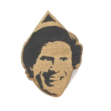 Head Christmas Ornament/Gift Tag