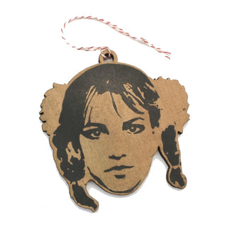 Head Christmas Ornament/Gift Tag