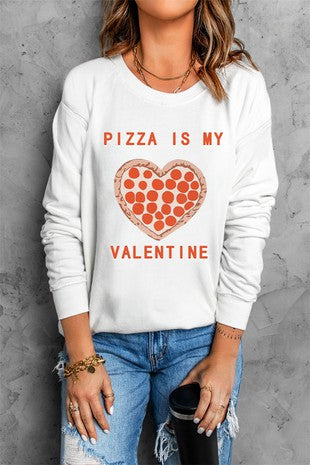 Pizza is my Valentine Top