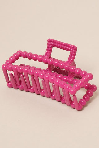 Beaded Hair Clip