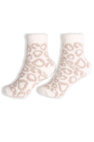 Leopard Mini Crew Socks