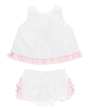 Swiss Dot Swing Top and Bloomer Set
