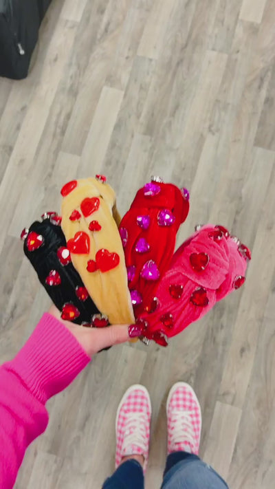 Heart Jewel Headband