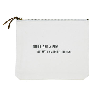 Canvas Zip Pouch