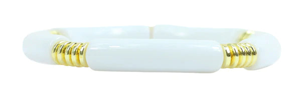Betty Tube Bracelet- By Bourbon & Boweties