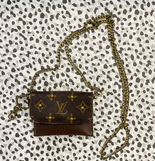 Mini Jenni Repurposed LV Keychain Crossbody