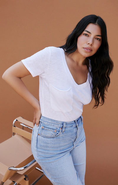 The Cotton Slub Pocket Tee