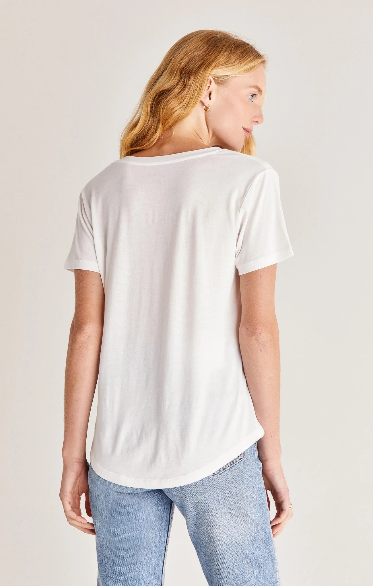 Kasey Modal V-Neck Tee