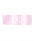 Pink Seersucker Swimwear Headband- Ruffle Butts