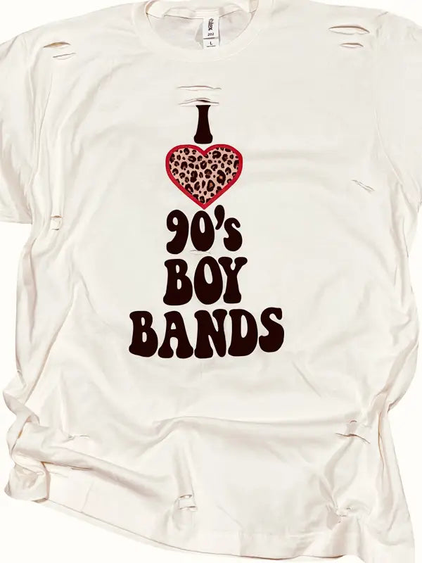 I Love 90's Boy Bands Tee