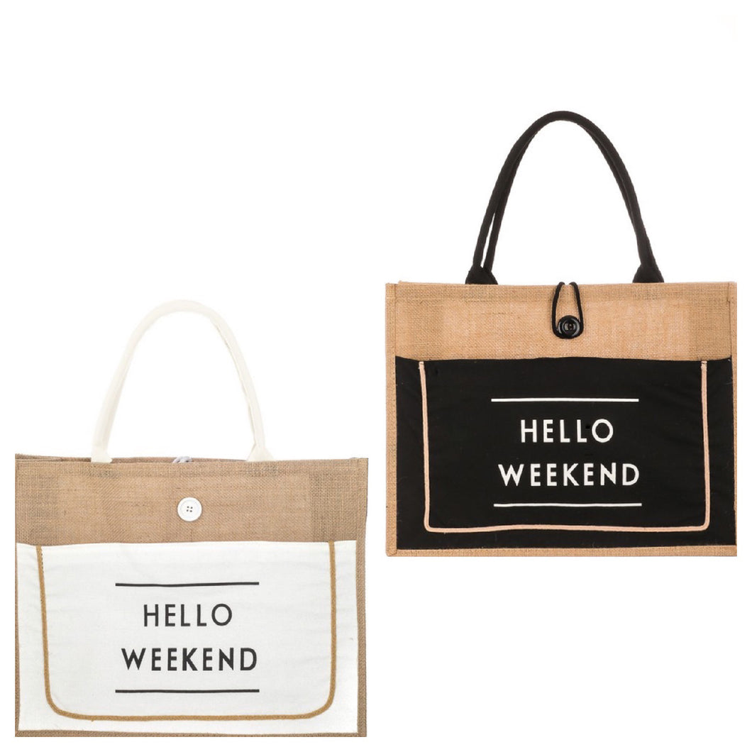 Hello Weekend Bag